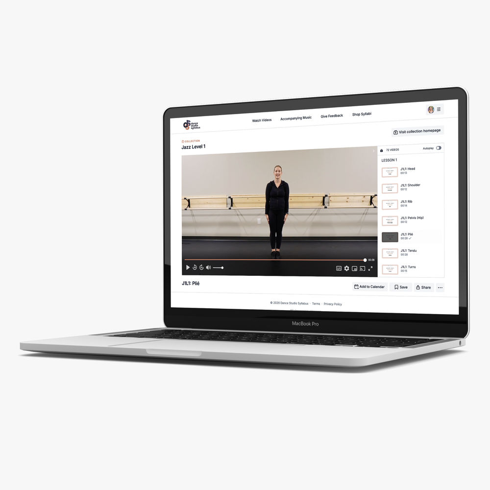 Video Demo Library - Dance Studio Syllabus