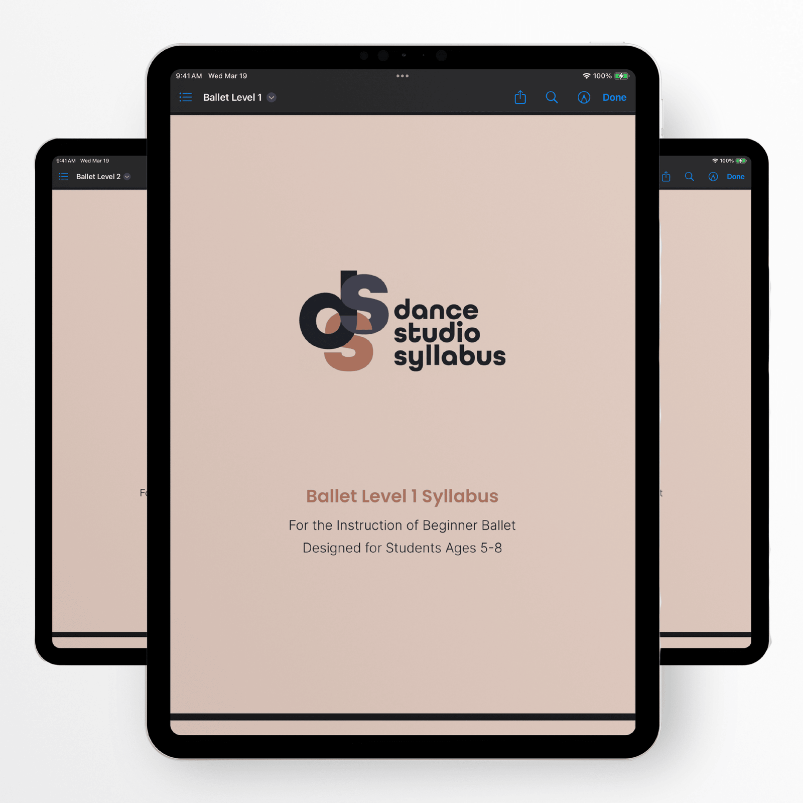 Ballet Bundle (Digital) - Dance Studio Syllabus