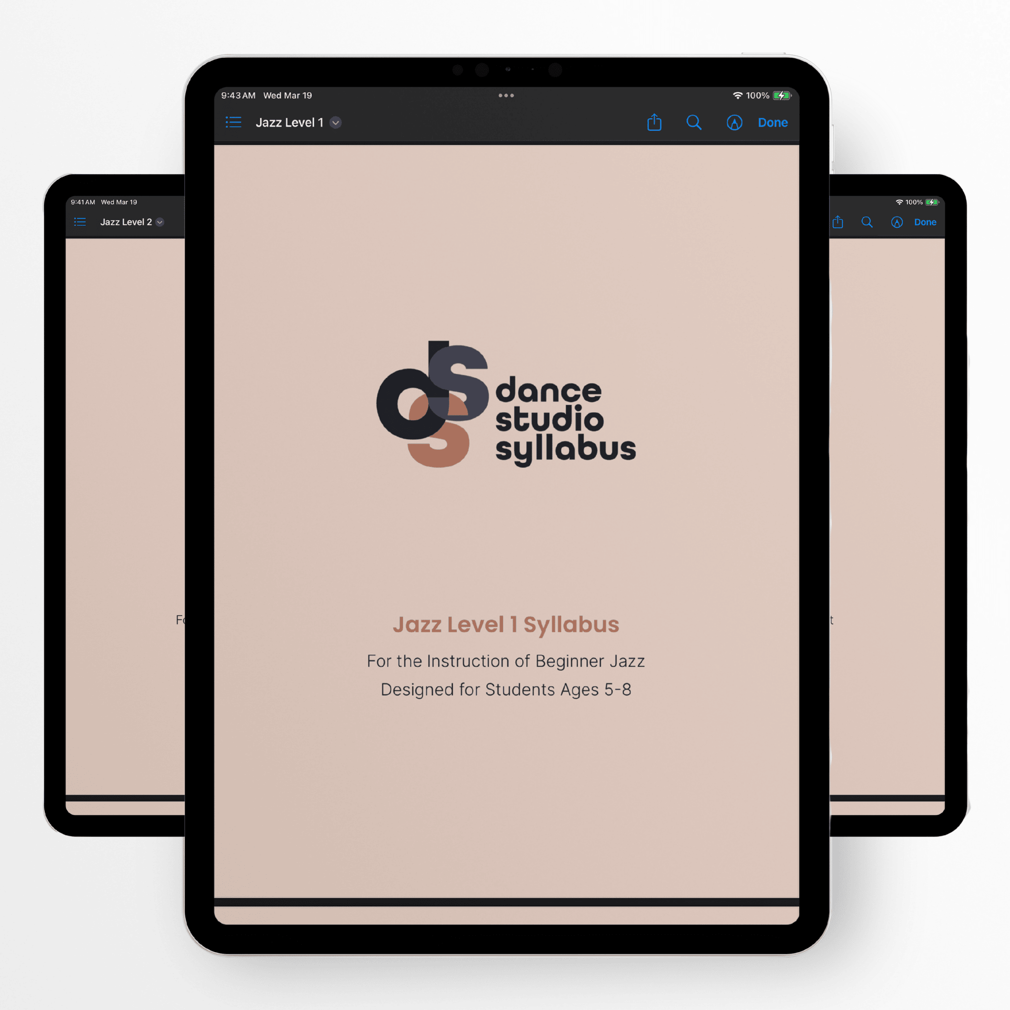 Jazz Bundle (Digital) - Dance Studio Syllabus