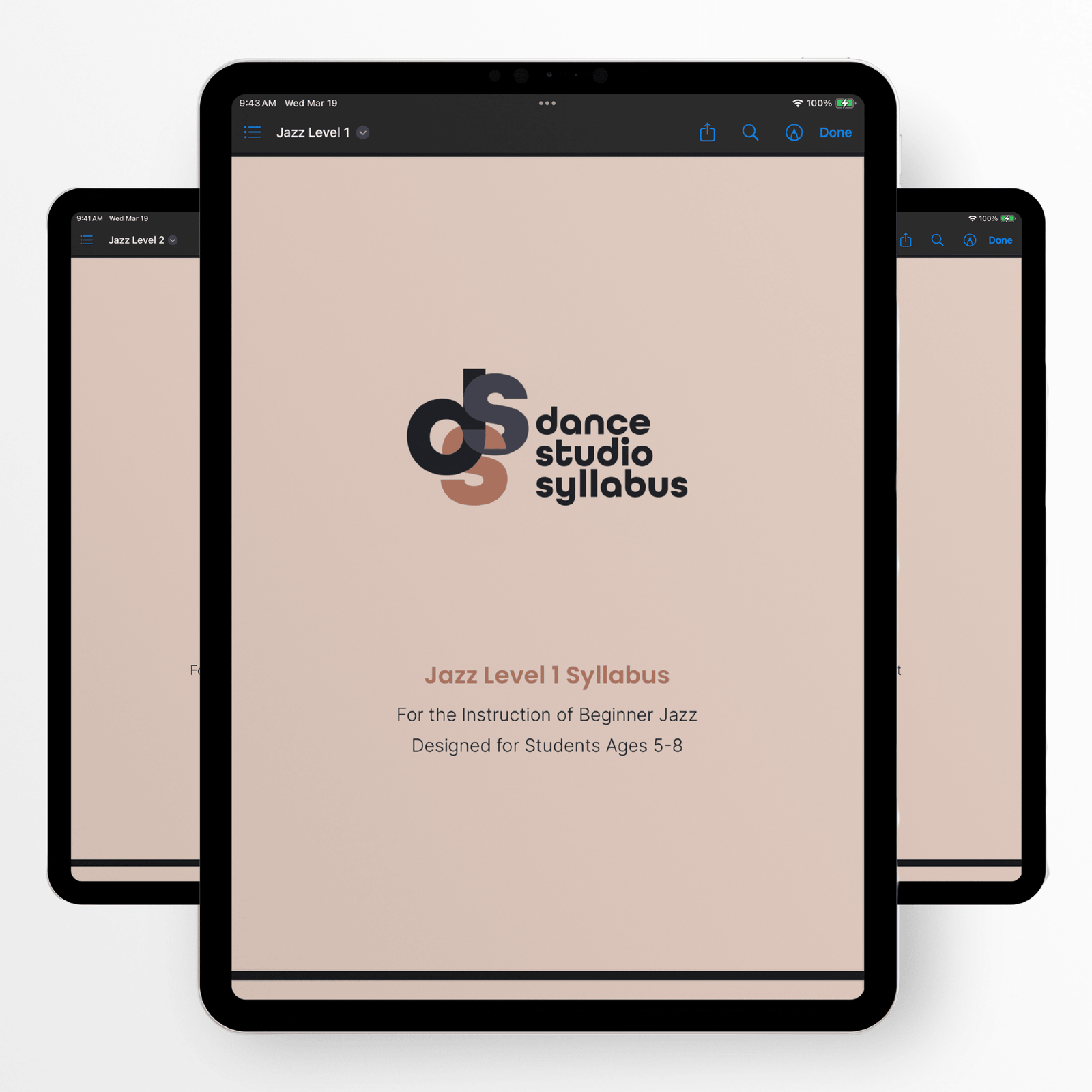 Jazz Bundle (Digital) - Dance Studio Syllabus